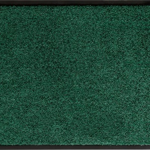 Fußmatte ANDIAMO Verdi Teppiche Gr. B/L: 120 cm x 180 cm, 6 mm, 1 St., grün (dunkelgrün) Designer Fußmatten Schmutzfangmatte, auch für überdachten Außenbereich geeignet, waschbar