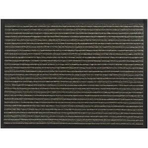 Fußmatte  Lines ¦ braun ¦ Synthetische Fasern ¦ Maße (cm): B: 40