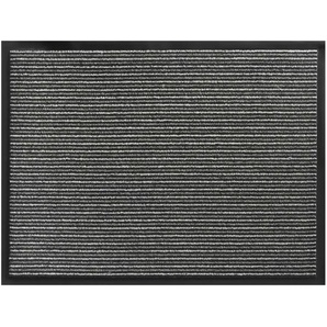 Fußmatte  Lines ¦ grau ¦ Synthetische Fasern ¦ Maße (cm): B: 60