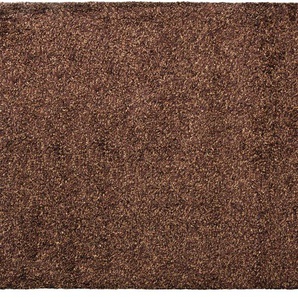 Fußmatte MY HOME Sydney Teppiche Gr. B/L: 100 cm x 150 cm, 6 mm, 1 St., braun Fußmatten gemustert Schmutzfangmatte, melierte Optik, rutschhemmend, für In- und Outdoor