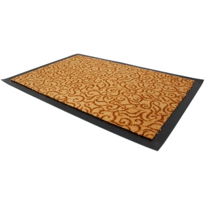 Fußmatte PRIMAFLOR-IDEEN IN TEXTIL BRASIL Teppiche Gr. B/L: 90 cm x 150 cm, 6 mm, 1 St., beige Funktionsfußmatte Fußmatte Schmutzfangläufer Teppiche Schmutzfangmatte, In- und Outdoor geeignet, waschbar