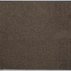Fußmatte PRIMAFLOR-IDEEN IN TEXTIL CLEAN Teppiche Gr. B/L: 120 cm x 180 cm, 8,5 mm, 1 St., braun Fußmatte Funktionsfußmatte Schmutzfangläufer Teppiche Schmutzfangmatte, große Farbauswahl, waschbar