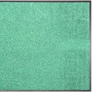Fußmatte PRIMAFLOR-IDEEN IN TEXTIL CLEAN Teppiche Gr. B/L: 120 cm x 180 cm, 8,5 mm, 1 St., grün (mint) Fußmatte Funktionsfußmatte Schmutzfangläufer Teppiche Schmutzfangmatte, große Farbauswahl, waschbar