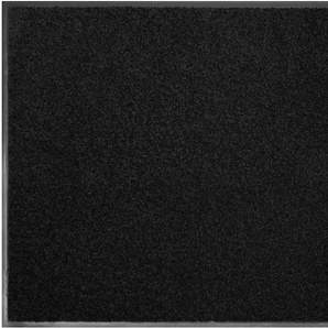 Fußmatte PRIMAFLOR-IDEEN IN TEXTIL CLEAN Teppiche Gr. B/L: 120 cm x 180 cm, 8,5 mm, 1 St., schwarz Fußmatte Funktionsfußmatte Schmutzfangläufer Teppiche Schmutzfangmatte, große Farbauswahl, waschbar