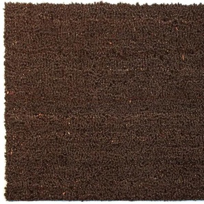 Fußmatte PRIMAFLOR-IDEEN IN TEXTIL KOKOS 17 Teppiche Gr. B/L: 80 cm x 100 cm, 17 mm, 1 St., braun Funktionsfußmatte Fußmatte Schmutzfangläufer Teppiche Schmutzfangmatte, Kokosmatte, In- und Outdoor geeignet