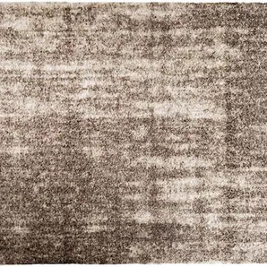 Fußmatte SALONLOEWE Teppiche Gr. B/L: 175 cm x 115 cm, 7 mm, 1 St., grau (taupe) Fußmatten einfarbig