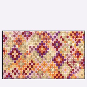 Fußmatte SALONLOEWE Teppiche Gr. B/L: 60 cm x 180 cm, 7 mm, 1 St., bunt (natur, bunt) Fußmatten gemustert