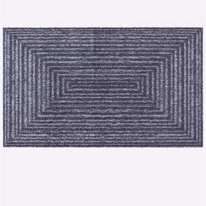 Fußmatte SALONLOEWE Teppiche Gr. B/L: 60 cm x 180 cm, 7 mm, 1 St., grau Fußmatten gemustert