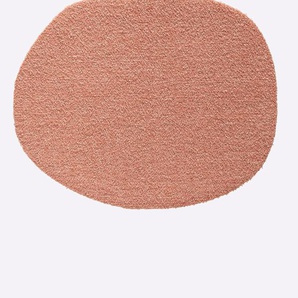 Fußmatte SALONLOEWE Teppiche Gr. B/L: 75 cm x 85 cm, 7 mm, 1 St., rosa (rose) Fußmatten gemustert