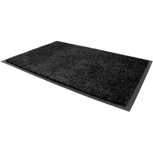 Primaflor-Ideen in Textil Fußmatte Schmutzfangmatte CLEAN PRO, rechteckig, Höhe: 8 mm, Uni-Farben, UV-beständig, strapazierfähig, waschbar