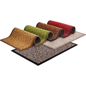 Fußmatte Teppiche Gr. B/L: 90 cm x 300 cm, 1 mm, 1 St., gelb (ocker) Fußmatten einfarbig