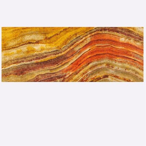 Fußmatte WASH+DRY BY KLEEN-TEX Teppiche Gr. B/L: 110 cm x 175 cm, 7 mm, 1 St., orange (terra, gemustert) Fußmatten gemustert