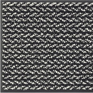 Fußmatte WASH+DRY BY KLEEN-TEX Teppiche Gr. B/L: 60 cm x 180 cm, 7 mm, 1 St., schwarz-weiß (schwarz, weiß) Fußmatten gemustert
