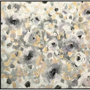Fußmatte WASH+DRY BY KLEEN-TEX Teppiche Gr. B/L: 75 cm x 120 cm, 7 mm, 1 St., beige (natur, grau) Fußmatten gemustert