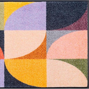 Fußmatte WASH+DRY BY KLEEN-TEX Teppiche Gr. B/L: 75 cm x 120 cm, 7 mm, 1 St., bunt (gelb, bunt) Fußmatten gemustert