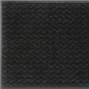 Fußmatte WASH+DRY BY KLEEN-TEX Teppiche Gr. B/L: 75 cm x 120 cm, 7 mm, 1 St., grau (anthrazit, schwarz) Fußmatten gemustert