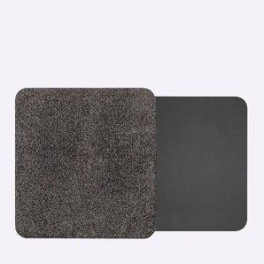 Fußmatte WASH+DRY BY KLEEN-TEX Teppiche Gr. B/L: 80 cm x 110 cm, 7 mm, 1 St., grau (anthrazit) Fußmatten