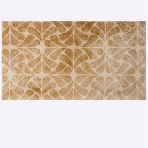 Fußmatte WASH+DRY BY KLEEN-TEX Teppiche Gr. B/L: 80 cm x 200 cm, 7 mm, 1 St., beige (natur) Fußmatten gemustert