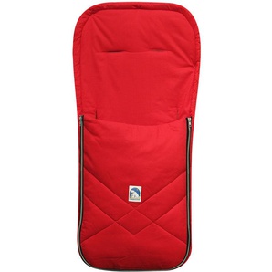 Fußsack HEITMANN FELLE Eisbärchen - Sommerfußsack Fußsäcke rot Kinder Zubehör für Kinderwagen leichte Ausführung, ideal im Sommer, & Buggy, waschbar