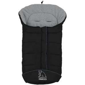 Fußsack HEITMANN FELLE Eisbärchen - Winterfußsack Copy Fußsäcke grau (anthrazit) Kinder Zubehör für Kinderwagen mit Fleecefutter, Mumienform möglich, Kinderwagen, waschbar
