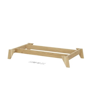 Fußset für den Kleiderschrank - holzfarben - Materialmix - 104 cm - 14 cm - cm 55,0 | Möbel Kraft