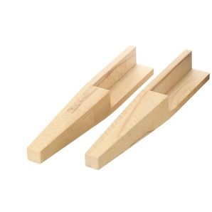 Fußset - holzfarben - Materialmix - 9 cm - 38 cm - cm 9,0 | Möbel Kraft