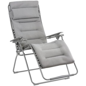 FUTURA XL Relaxliege, BeComfort, Gestell: Titane, Bezug: Silver Tube bis 150kg belastbar