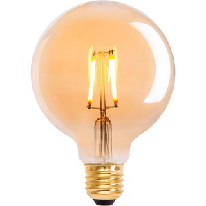 G (A bis G) LED-Leuchtmittel NÄVE Dilly Leuchtmittel gelb (amber) Leuchtmittel Set of 3 LED bulbs, E274.1W Dilly Reto Kugel, Deko Globlampe