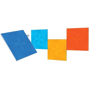 G (A bis G) LED Panel NANOLEAF Canvas Lampen Gr. Ø 15 cm Höhe: 15 cm, bunt LED Dekoleuchten