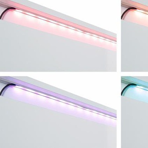 LED Schrankinnenraumbeleuchtung RGB Flexband Lampen Gr. Länge: 190 cm, bunt (weiß) Schrankleuchten (1 Stück) mit Funkfernbedienung