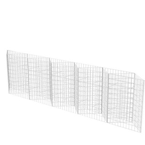 Gabionenkorb Pflanzkasten Gemüse-Hochbeet Stahl 300×30×100 cm - Vidaxl