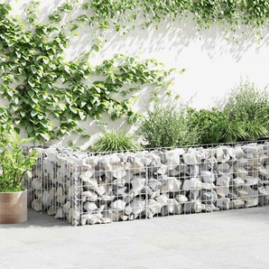 Gabionenwand Verzinkter Stahl 630×30×50 cm