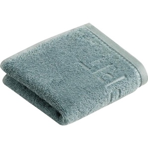 Gästehandtuch ESPRIT Modern Solid Handtücher (Packung) Gr. B/L: 30 cm x 50 cm (3 St.), blau (cosmos) Gästehandtücher vegan produziert