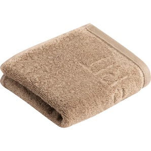 Gästehandtuch ESPRIT Modern Solid Handtücher (Packung) Gr. B/L: 30 cm x 50 cm (3 St.), braun (mocca) Gästehandtücher vegan produziert
