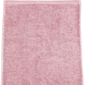 Gästehandtuch ROSS Vita Handtücher (Packung) Gr. B/L: 30 cm x 50 cm (6 St.), rosa (altrosa) Gästehandtücher Bestickung ROSS-Emblem