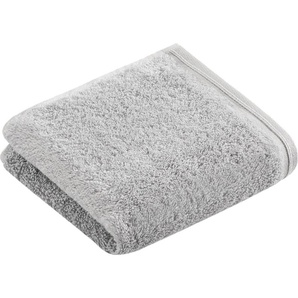 Gästehandtuch VOSSEN Vegan Life Handtücher (Packung) Gr. B/L: 40 cm x 60 cm (3 St.), grau (shadow) Gästehandtücher im Set, 100% vegan