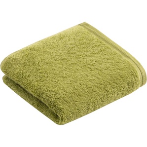 Gästehandtuch VOSSEN Vegan Life Handtücher (Packung) Gr. B/L: 40 cm x 60 cm (3 St.), grün (avocado) Gästehandtücher im Set, 100% vegan