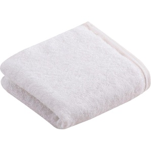 Gästehandtuch VOSSEN Vegan Life Handtücher (Packung) Gr. B/L: 40 cm x 60 cm (3 St.), weiß Gästehandtücher im Set, 100% vegan