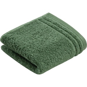 Gästehandtuch VOSSEN Vienna Style Supersoft Handtücher (Packung) Gr. B/L: 30 cm x 50 cm (3 St.), grün (evergreen) Gästehandtücher im Set, supersoft Baumwolle