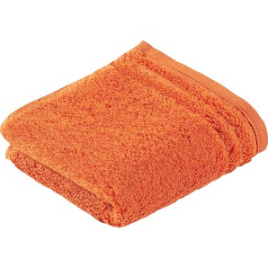 Gästehandtuch VOSSEN Vienna Style Supersoft Handtücher (Packung) Gr. B/L: 30 cm x 50 cm (3 St.), orange (fiesta) Gästehandtücher im Set, supersoft Baumwolle