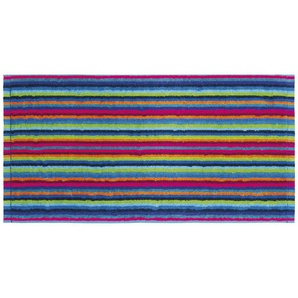 Gästetuch Lifestyle Streifen, multicolor dunkel, 30 x 50 cm