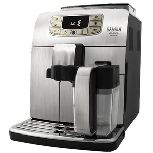GAGGIA Kaffeevollautomat Velasca Prestige Kaffeevollautomaten grau (schwarz, edelstahlfarben) Kaffeevollautomat