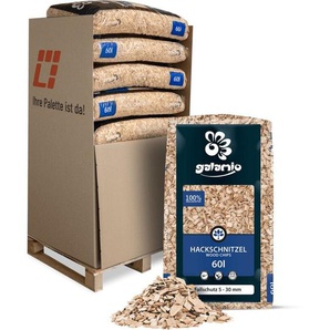 Galamio Holzhackschnitzel Fallschutz 60l x 13 Sack 780l