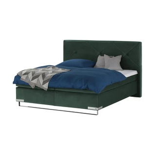 Musterring Boxspringbett Standardversion Dubai ¦ grün ¦ Maße (cm): B: 177 H: 124