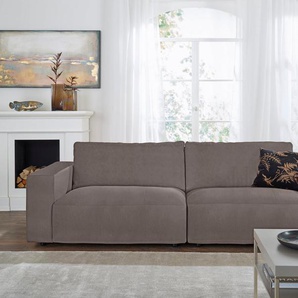 Musterring Big-Sofa LUCIA, in vielen Qualitäten und 4 unterschiedlichen Nähten, 3-Sitzer