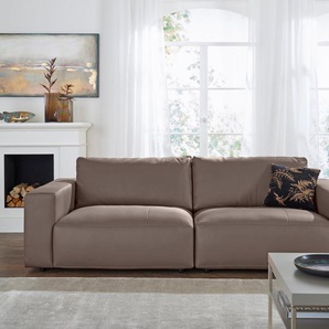 Musterring Big-Sofa LUCIA, in vielen Qualitäten und 4 unterschiedlichen Nähten, 3-Sitzer