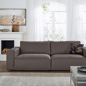 Musterring Big-Sofa LUCIA, in vielen Qualitäten und 4 unterschiedlichen Nähten, 3-Sitzer
