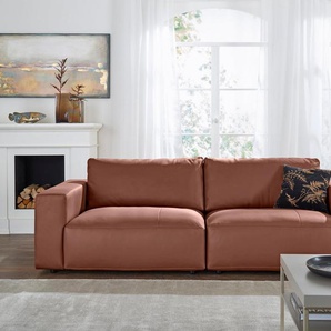 Musterring Big-Sofa LUCIA, in vielen Qualitäten und 4 unterschiedlichen Nähten, 3-Sitzer