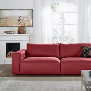 Musterring Big-Sofa LUCIA, in vielen Qualitäten und 4 unterschiedlichen Nähten, 3-Sitzer