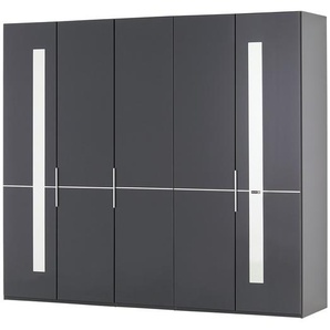 Gallery M Drehtürenschrank, 5-türig  Imola W - grau - Materialmix - 250 cm - 216 cm - 58 cm | Möbel Kraft